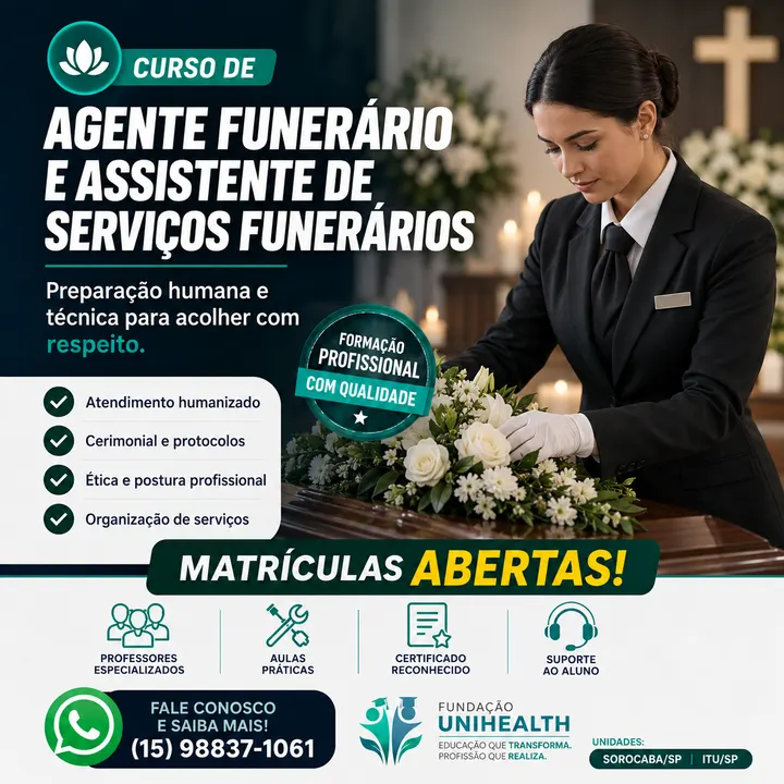 Agente Funerário e Assistente de Serviços Funerários
