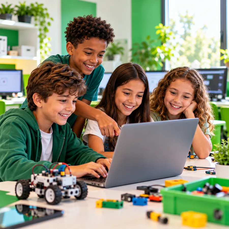 Material de divulgação do curso Pequeno Gênio Digital
