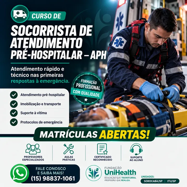 Socorrista de Atendimento Pré-Hospitalar — APH
